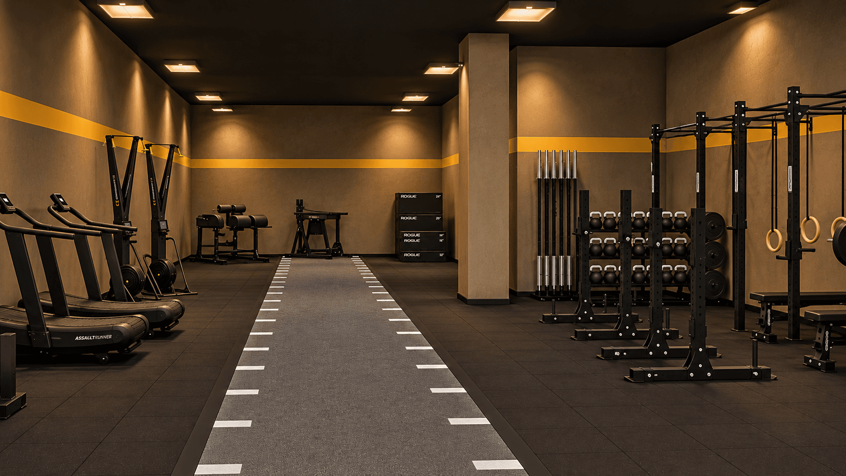 Lift en Move Heerenveen trainingsruimte
